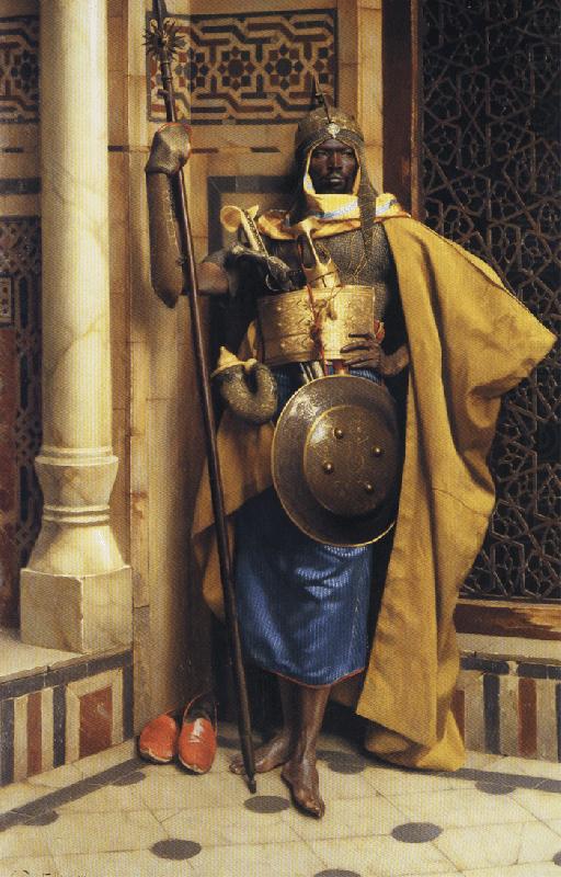 A Palace Guard, Ludwig Deutsch
